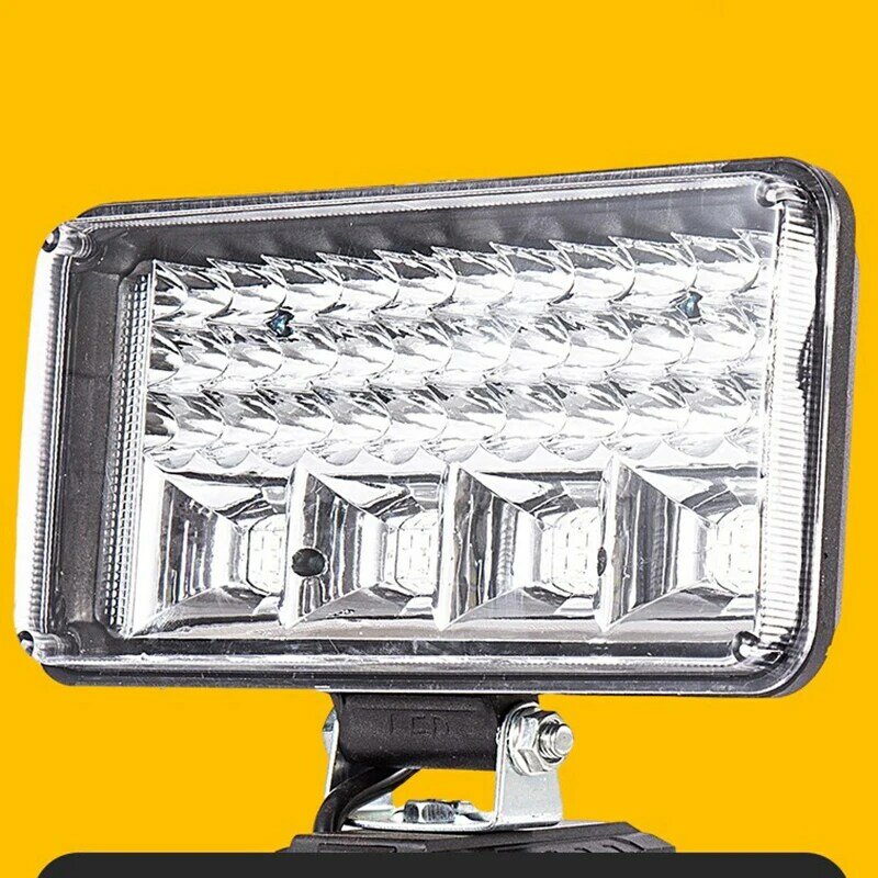 Linterna de emergencia portátil de 3/4 pulgadas, lámpara de Camping para Dewalt, batería de iones de litio de 18V, luz de trabajo LED