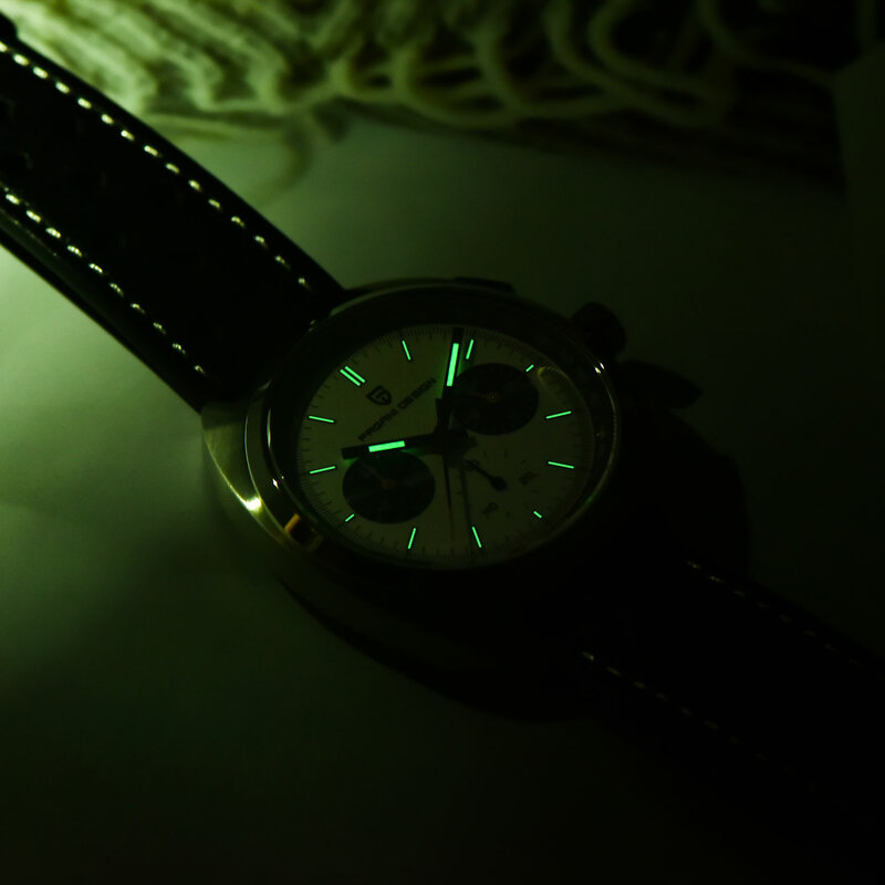 PAGANI DESIGN 2024 NEW Turtle Back Chronograph 1782 Watch for Man Fashion Men's Quartz Watch Luminous relogios masculino