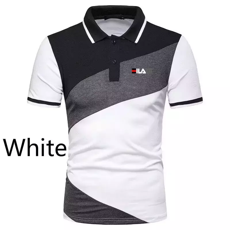 Golf Nieuw Heren Poloshirt Zomer Casual Polokraag Slim Fit T-Shirt Met Korte Mouwen Knappe Jogging Fitness Sportkleding