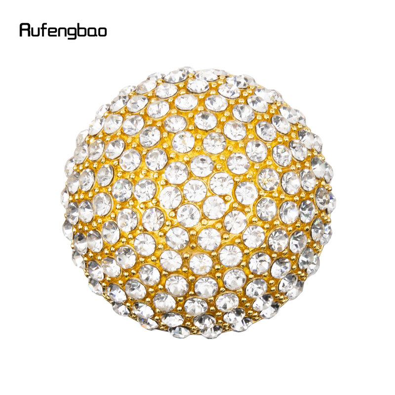Bastón de bola de diamante Artificial para caminar, bastón decorativo de moda para caballero, elegante, Crosier de 94,5 cm, color blanco