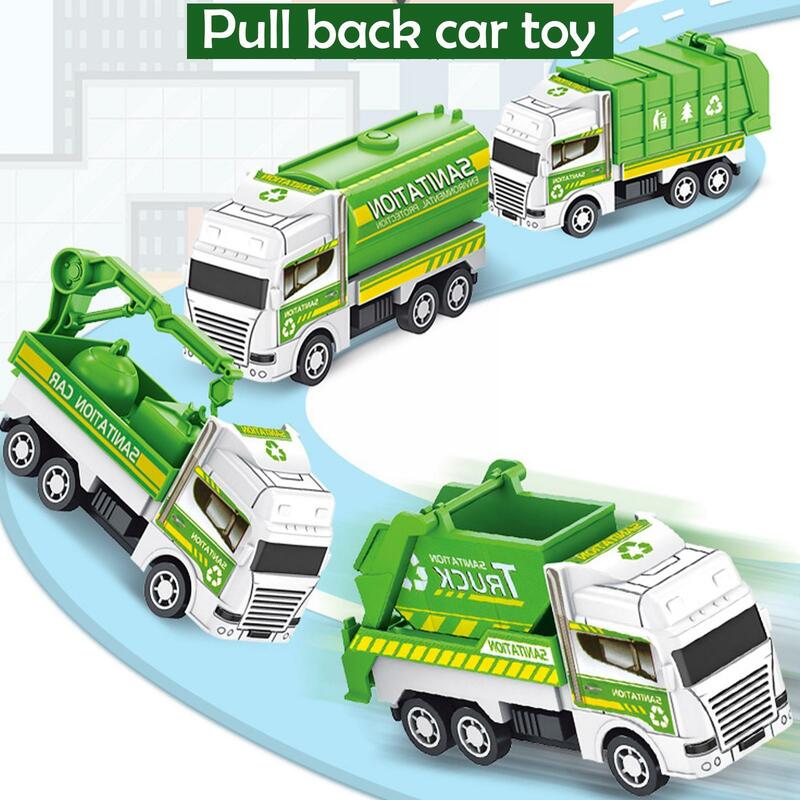Mini Simulation Engineering Fahrzeug Pull-Back-Trägheit Kinder Schiebe Fahrzeug Auto Spielzeug Modell Kinder Spielzeug Auto Geschenk Spielzeug Educat m0V4