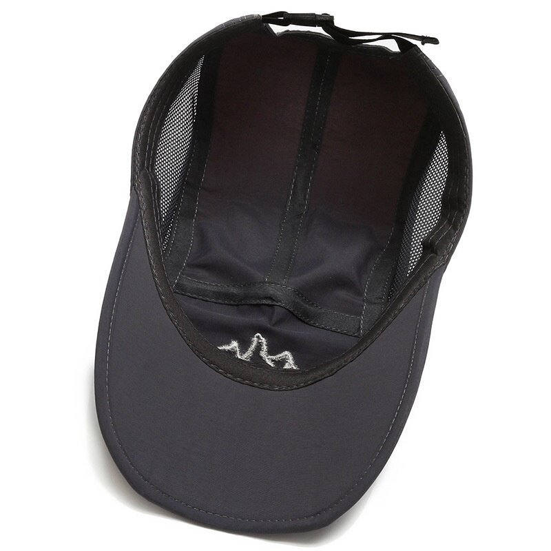 Gorra de béisbol de malla de secado rápido, protección UV, conveniente, para hombre y mujer, para ciclismo al aire libre, Camping, sombrilla, sombrero deportivo