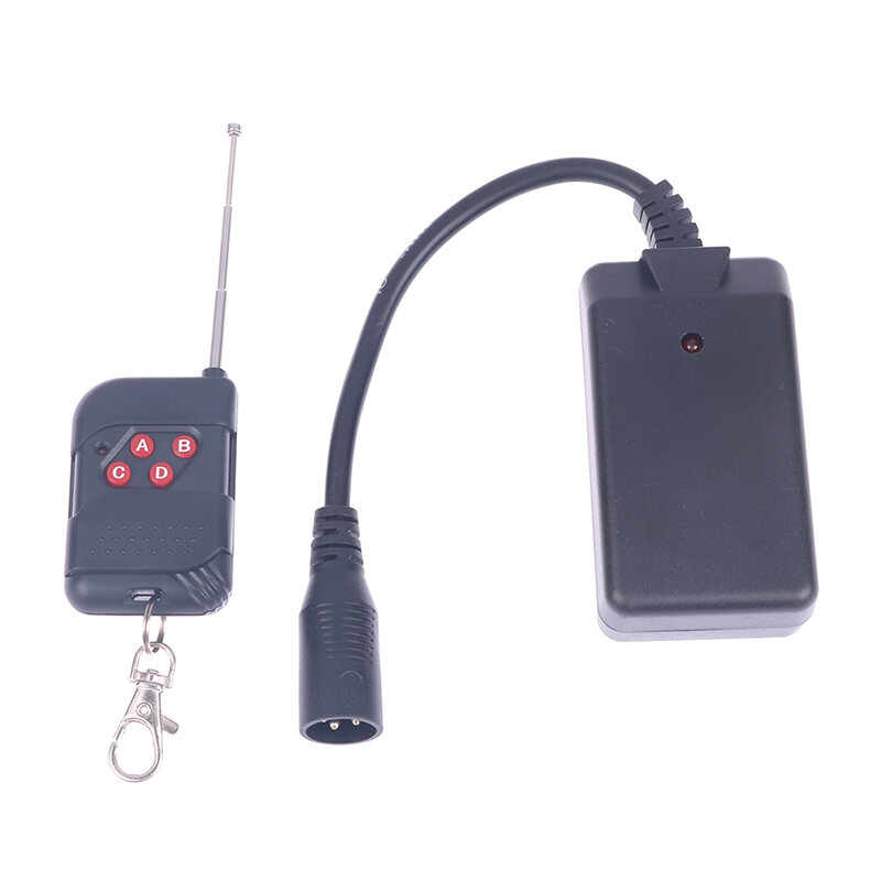 휴대용 XLR 무선 리모컨 리시버 연기 안개 기계용, DJ 무대 컨트롤러, 수신기 포깅, 3 핀, 400W, 900 W, 1500W