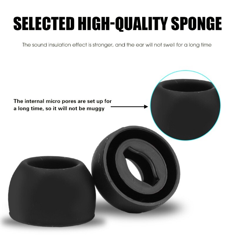 Replacement Silicone Ear Tips for Samsung Galaxy Buds Pro Earbuds Protective Cover for Samsung Buds Pro Flexible Earpads Earplug