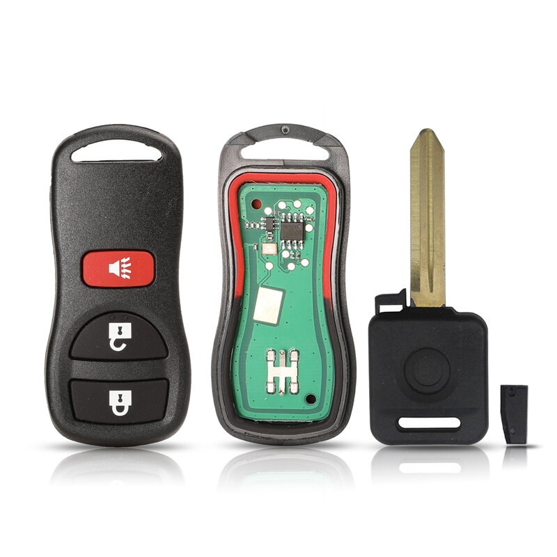 Jingyuqin KBRASTU15 Kunci Mobil Pintar Remote untuk Infiniti I35 G35 Nissan Altima Maxima Sentra Titan ID46 Chip 315/433MHZ CWTWB1U415