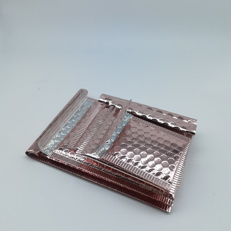 50 шт., водонепроницаемые конверты с металлическим блеском