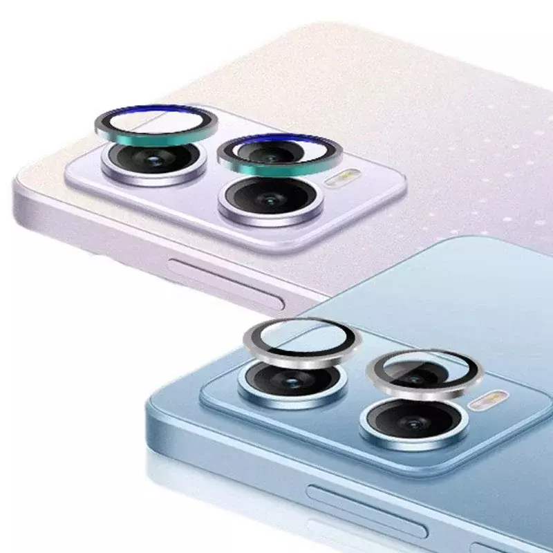 Metal Camera Ring Glass For Redmi Note 13 Pro 5G Camera Lens Film Redmi Note13Pro 4G Note 13 Pro Plus Protective Lens Cover Cap
