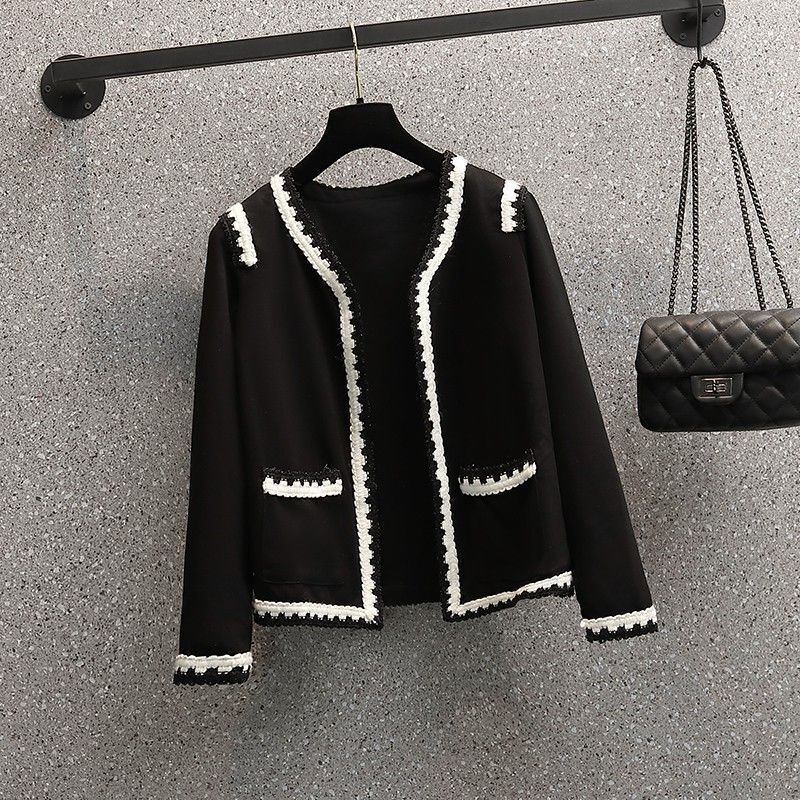 2023 Autumn/Winter New Style Style Style Wear Fashion Gentle Style Cardigan Top+Slim Fit Hanging Dress Two Piece Set
