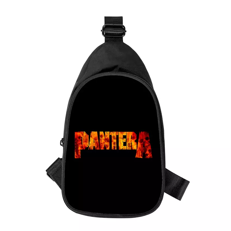 Pantera Ritual Metal Band Print New Men Cross Chest Bag Diagonally Women Shoulder Bag Husband School Waist Pack Male chest pack