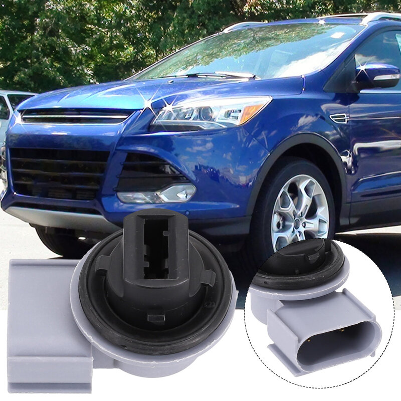 Lâmpada soquete Turn Signal para Ford Escape 2013-2016, acessórios exteriores de carro novo, cinza ABS, 5T2Z-13411-A, 1Pc