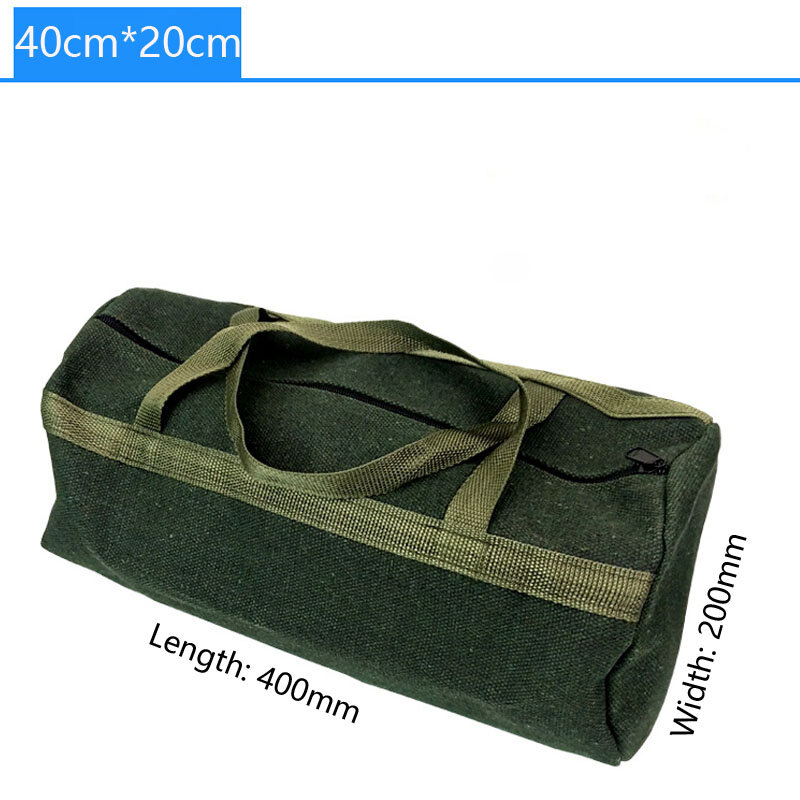 Thick Canvas Pouch Tool Bags Storage Organizer Instrument Case Portable Case for Electrician Screwdriver Pliers Repair Hand Tool