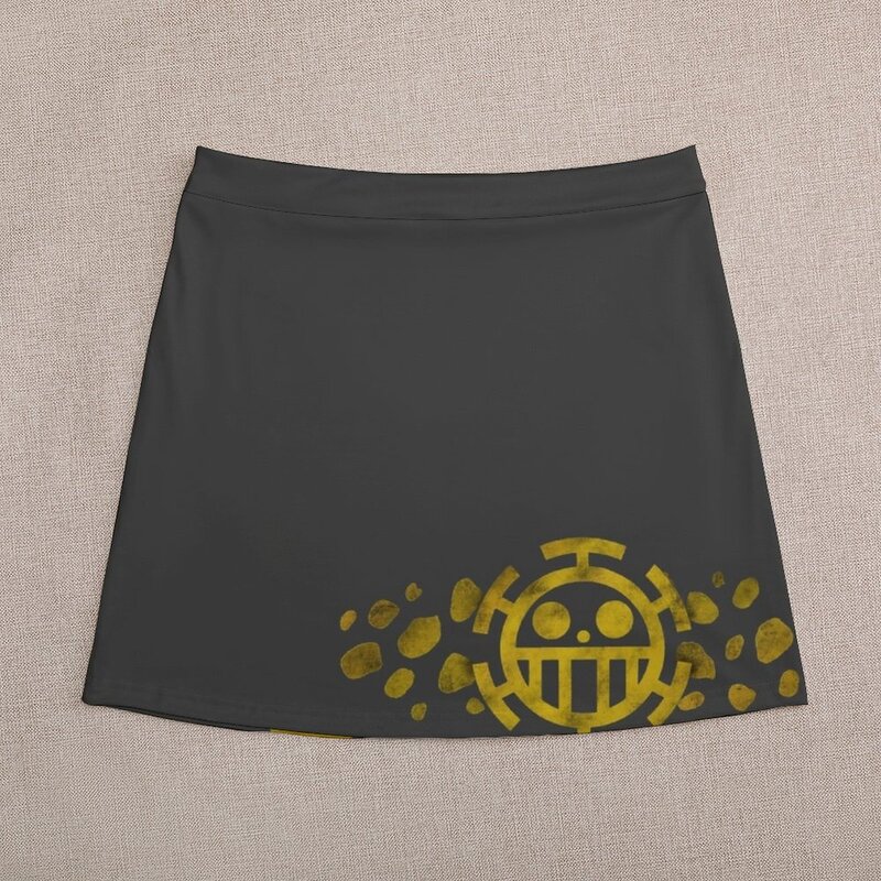 Trafalgar Law Print Minirock kurzer Rock für Frauen Sommerkleid