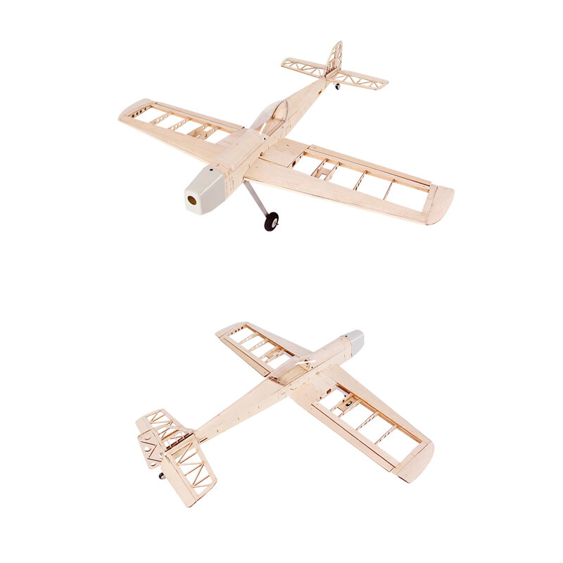 DIY Kit Aircraft Controle Remoto, Asa Fixa, Madeira Leve, Toy Assembleia Modelo, F3A, 1010 milímetros