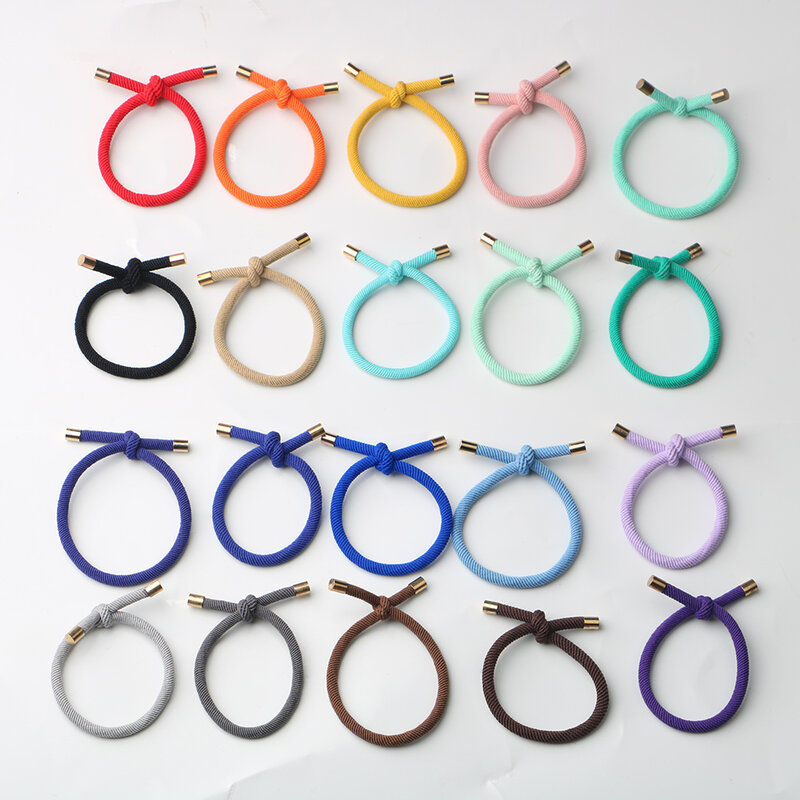 Elastic Hair Rubber Bands Hair Tie Elastics Knotted Hair Ties Ponytail Holders for Women for Women Girls