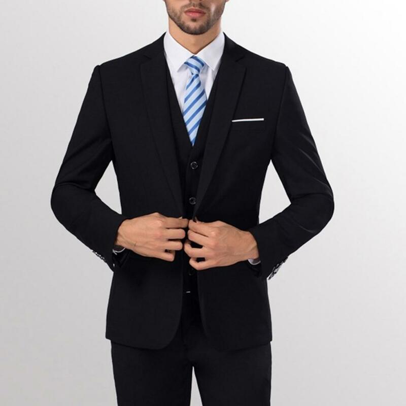 Universal Bräutigam Anzug schlanke einfarbige Anzug Männer Slim Fit Business Freizeit anzug
