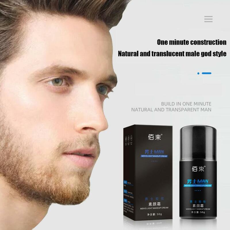 Men's Hyaluronic Acid Face Cream Oil-control Men Lift Firming Anti-wrinkle Moisturizing Acne Day Cream Pores Shrink Whiteni Y4a3