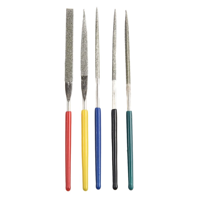 Limas de aguja pequeñas, herramienta de mano de Metal, multiusos, antideslizante, reemplazo de semicírculo de cambio rápido, 2x100mm, gran oferta