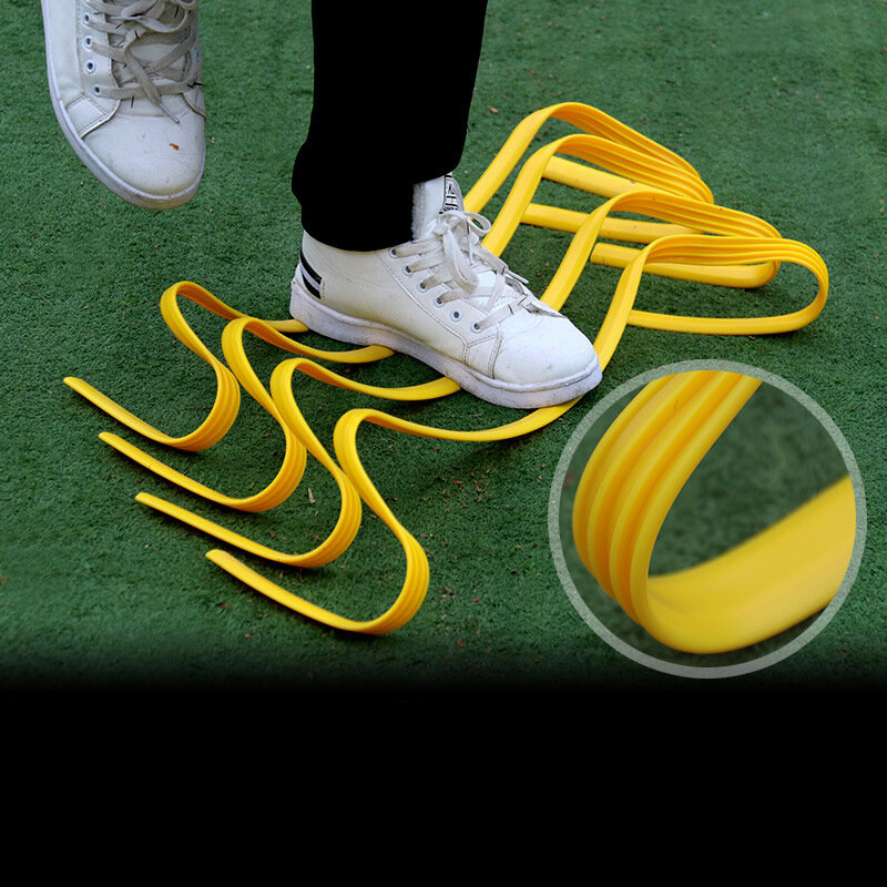 Piłka nożna Mini płotki przenośny sprzęt do trening piłki nożnej prędkości odłączany zwinność przez płotki drabina wyposażenie ochronne sportowy