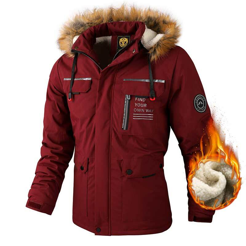 Mannen Winter Kleding Kleding Warm Fleece Dikke Waterdichte Outdoor Soft Shell Mode Mannen Casual Windjack Hooded Ja