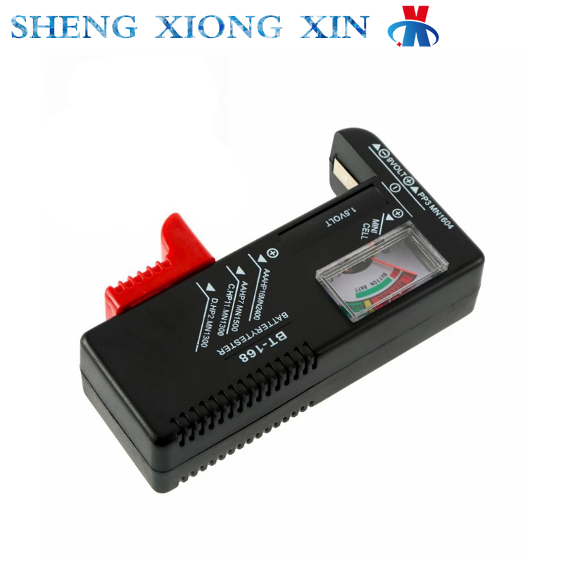 1pcs Battery Electric Quantity Tester Digital Display Test Display BT-168D Can Measure The 5th And 7th Rechargeable Batteries