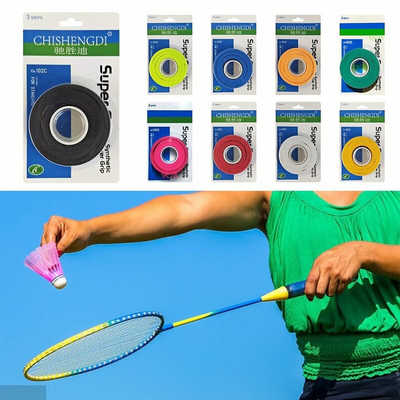 Multi-Color Badminton Raquete Overgrips Fita, Anti-Slip Wear-raquete Sweatband, sobre apertos, Suprimentos Esporte, Vara De Pesca