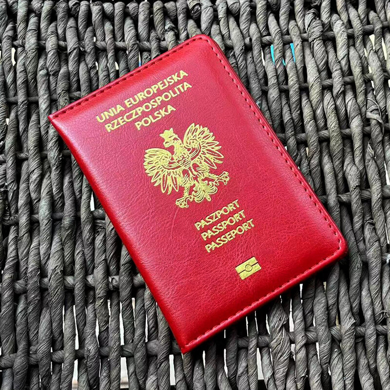 Ba Lan Ba Lan Da Hộ Chiếu Passport Cover Phụ Kiện Du Lịch Passport Na Dokumenty Etui Na Paszport Okładka