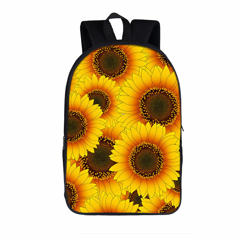 Van Gogh Sunflowers Backpacks Teenage School Bags Kids Bagpack Starry Night Sunflower School Backpack Man Women Travel Bags