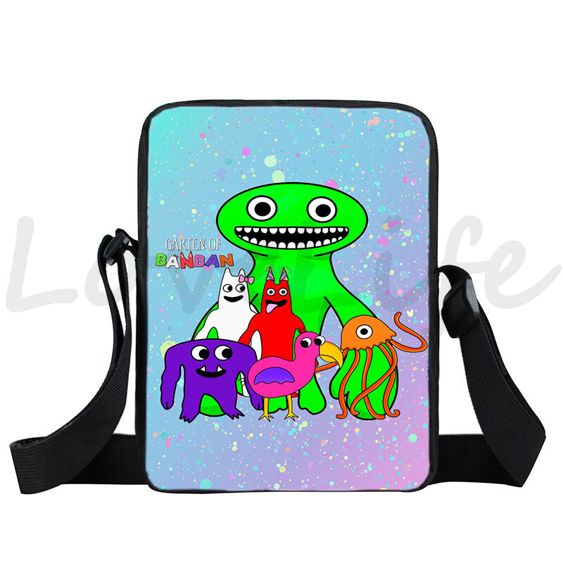 Cartoon Game Garten Of BanBan Shoulder Bags Teens Travel Handbag Children's Messenger Bags Gardent Banban Crossbody Bags Purse