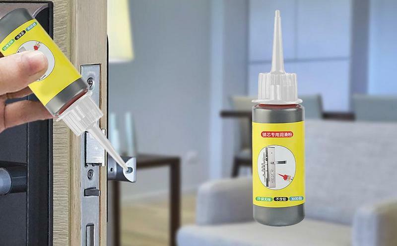 Pelumas Lubang Kunci Bubuk Pensil Pelumas Grafit untuk Kunci Pelumas Tahan Lama dan Menjaga Semua Engsel Kunci Pintu