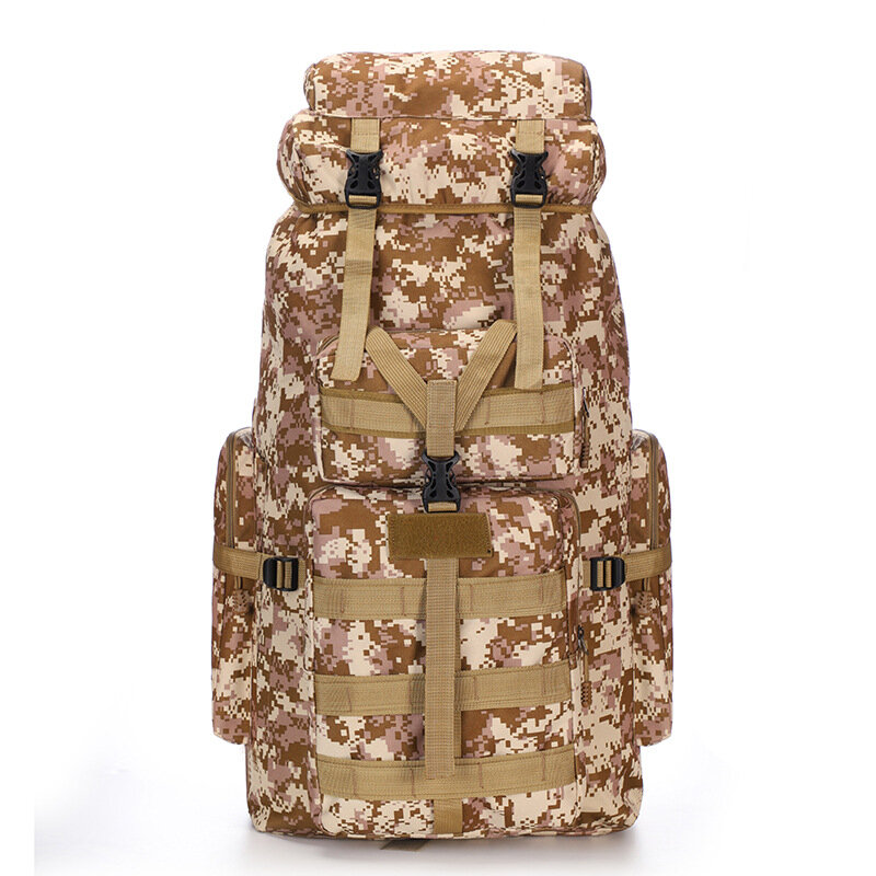 Водонепроницаемый Камуфляжный тактический рюкзак 80 л с системой «Молле»