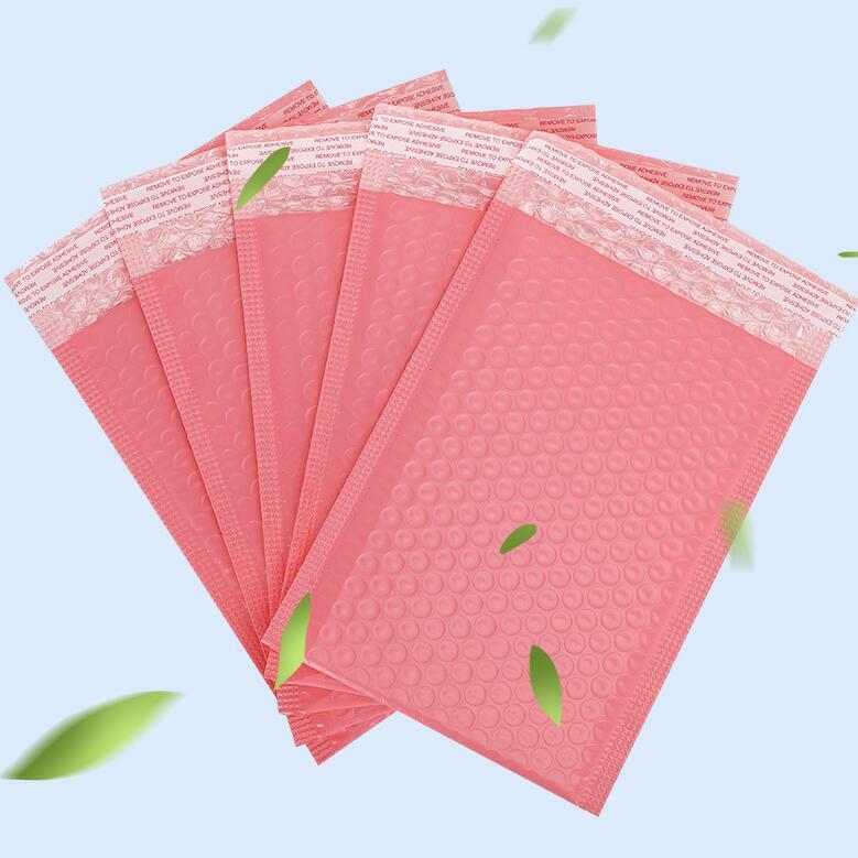 Colorful Bubble Mailers Poly Bag Self Seal Padded Envelopes Gift Package Large Size Shipping Bags for Small Business