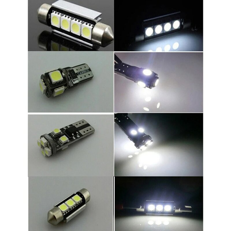 차량용 화이트 LED 조명 키트, 메르세데스 벤츠 E 클래스 W211 2002-2008, 27 개