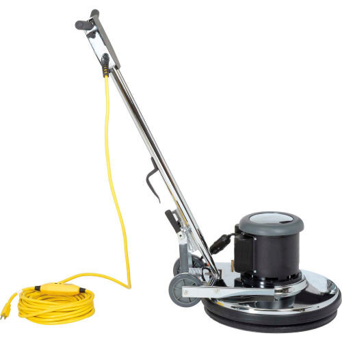 FM17 heavy duty electric marble floor polishing machine 1.5HP single disc floor scrubber with 2 gallon solution tank 175RPM