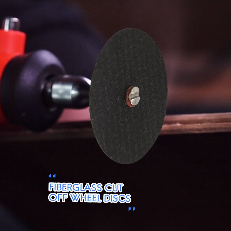 Nuovi dischi da taglio rinforzati con fibra di vetro da 100 pezzi 32mm per utensili rotanti adatti