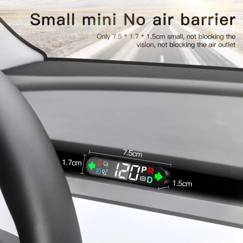 Yz Hud Head-Up Display Voor Tesla Model 3 Model Y Gewijd Head-Up Display Snelheidsmeter Voor Tesla auto Model3 Modely Accessiores