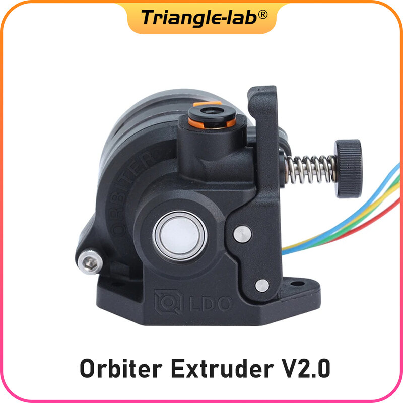 RS Trianglelab V2.0 LDO Orbiter Extruder V2  LDO MOTOR Double Gear Direct Drive Compatible  ender3 CR10 PLA PEI TPU ABS filament