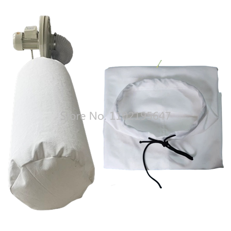 Industrial Dust collector Bag carpenter dust collection woodworking Pocket filter Cloth bags Straight cylindrical shape