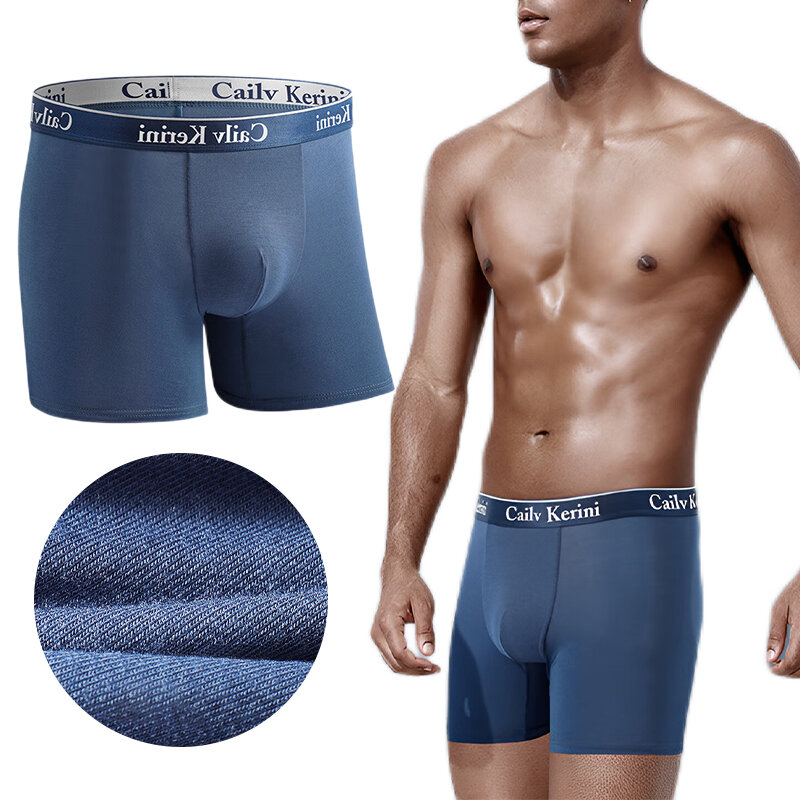 Long Leg Shorts Boxer Men’s Underwear High Quality Men Panties Men Underpants Boxershorts Natural Cotton Sexy