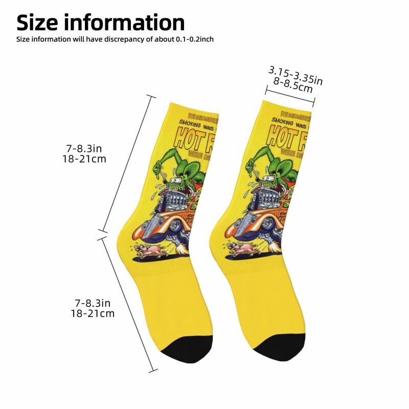 Носки унисекс в стиле Харадзюку «Сказки Крысы», 10 дюймов, счастливые носки с 3D-принтом для походов, сумасшедшие носки в уличном стиле