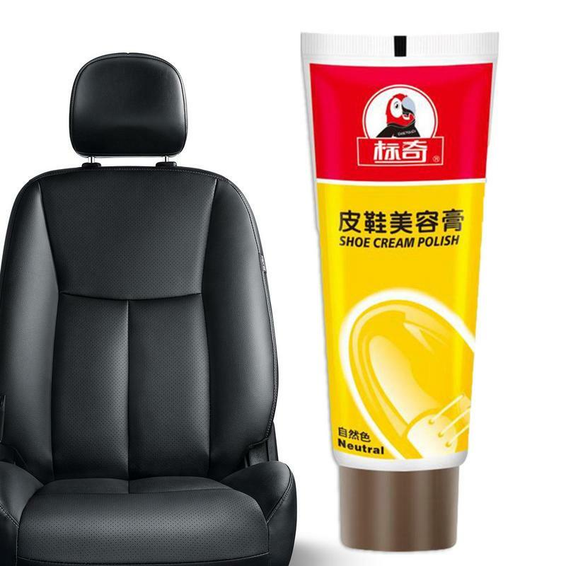 Removedor de arañazos de cuero para coche, crema reparadora de pintura de cuero, accesorios para Interior de coche, 30g
