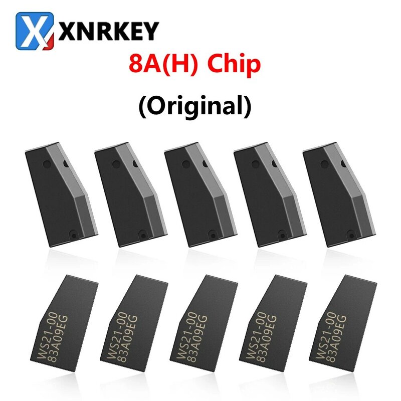 Xnrkey original 8a (128bit) transponder chip de cerâmica para toyota chave do carro inteligente
