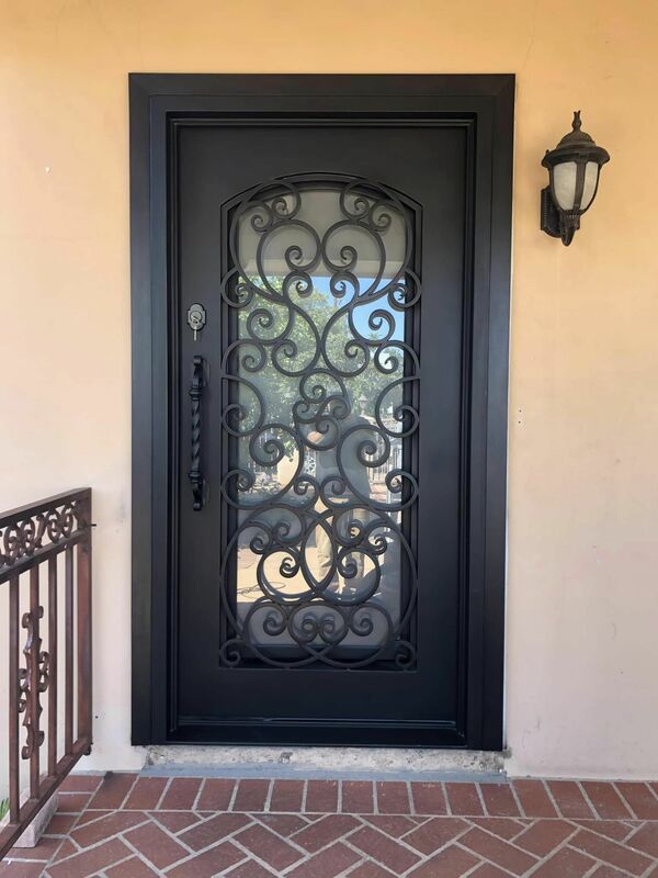 鉄のドアのデザイン,ダブルドア,シンプルな鉄のゲート,金のサプライヤー