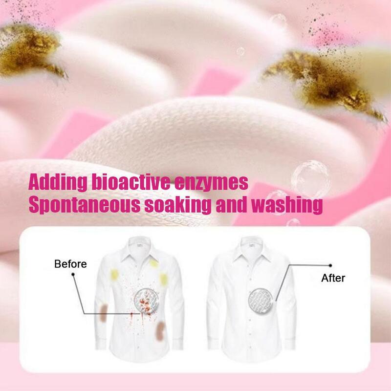 Multi-functional Bio Enzyme Cleaning Tablets Powerful Laundry Tablet Decontamination Cleaning E0s0