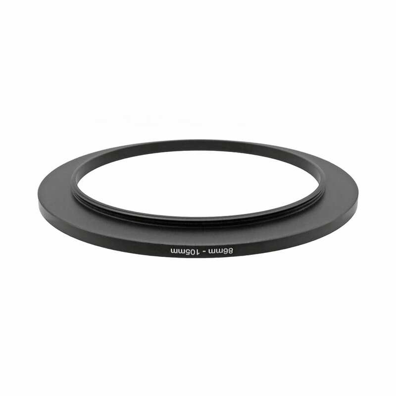 Anel do adaptador do filtro da lente da câmera step up/down ring metal 86mm-62 72 77 82 95 105mm , 95mm-82 86 105mm para a capa uv da lente do nd cpl