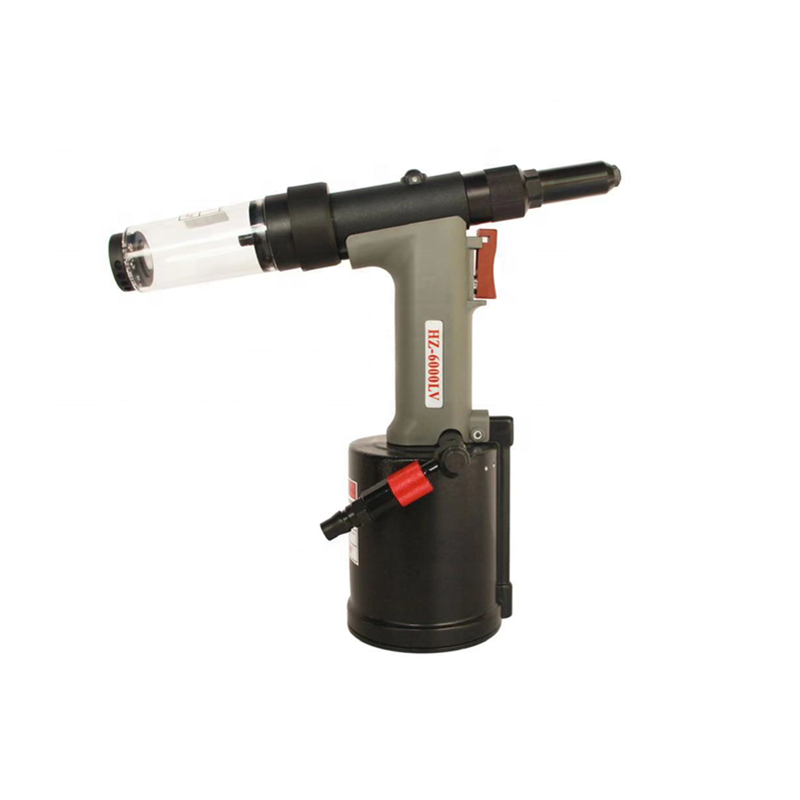 Pistola eléctrica para tuercas de remache, herramienta potente de remache de aire neumático, M3-M12, tracción automática completa