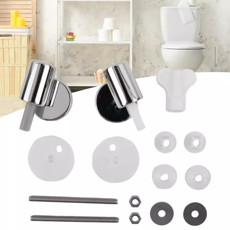Soft Fechar WC Dobradiças Substituição, Melhoria Home, Hardware Móveis, Método de Fixação Top