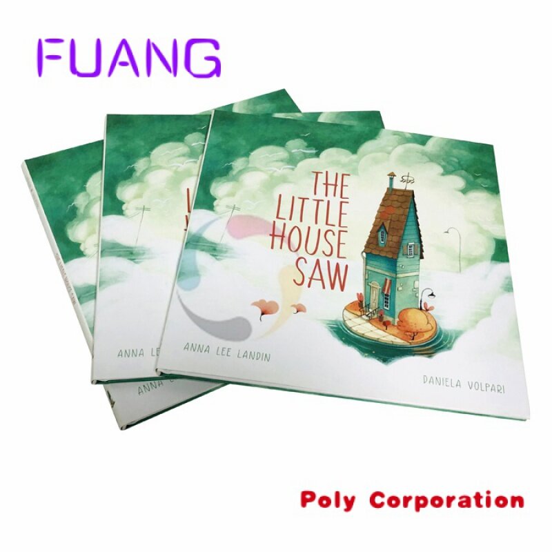 Высокое качество красочная твердая обложка пользовательская печать детских книг