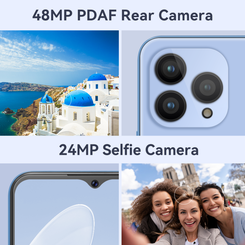 Cubot P80 Smartphone versione globale 6.583 "FHD + schermo 8GB + 256GB 48MP fotocamera Android13 5200mAh batteria GPS NFC cellulare