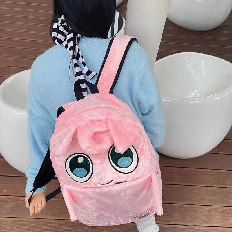 Pokemon Gengar Backpack Anime Kawaii Snorlax Jigglypuff Exquisite Fashion Large Capacity Shoulder Bag Children Toy Birthday Gift