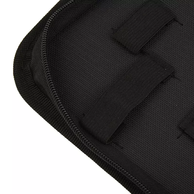 黒のキャンバスツールキットバッグ,屋内ツール,実用的なアクセサリー,新しい,信頼性,オックスフォードクロス,20.5x10x5 24x 20.5cm